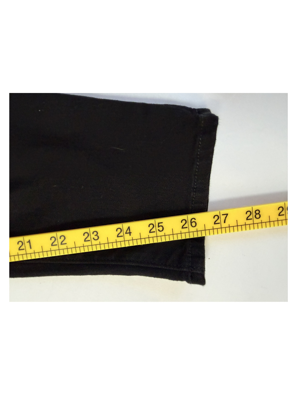 LOFT The Skinny High Rise Curvy Black Jeans Size 30 - Picture 5 of 6